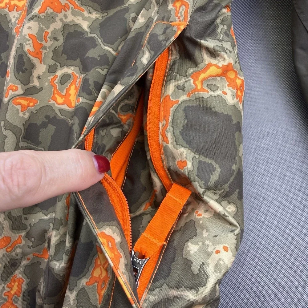 North Face Youth Snowquest Plus Insulated Jacket Camo Sz 10/12 DryVent‎ Outdoors